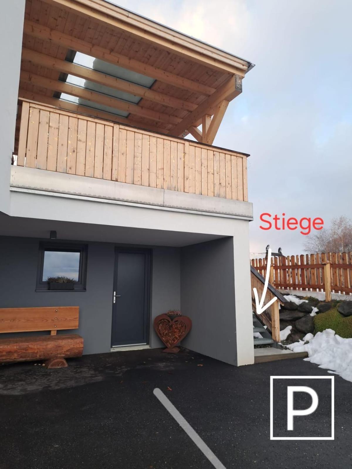 Ferienwohnung Abenthung Grinzens Exteriér fotografie